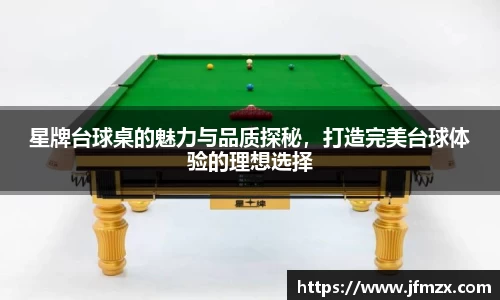 星牌台球桌的魅力与品质探秘，打造完美台球体验的理想选择